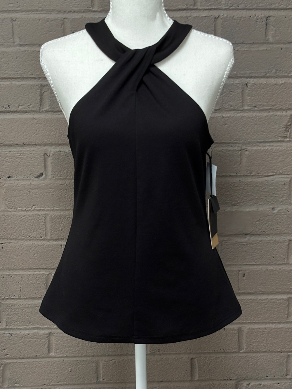 Halogen NWT twist front sleeveless top  S